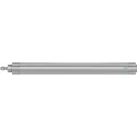 Festo Pneumatic Piston Rod Cylinder DSBC-32-400-PPSA-N3, 32mm Bore, 400mm Stroke, Double Acting, 12 bar Aluminium