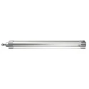 Festo Pneumatic Piston Rod Cylinder DSBC-32-400-PPSA-N3, 32mm Bore, 400mm Stroke, Double Acting, 12 bar Aluminium