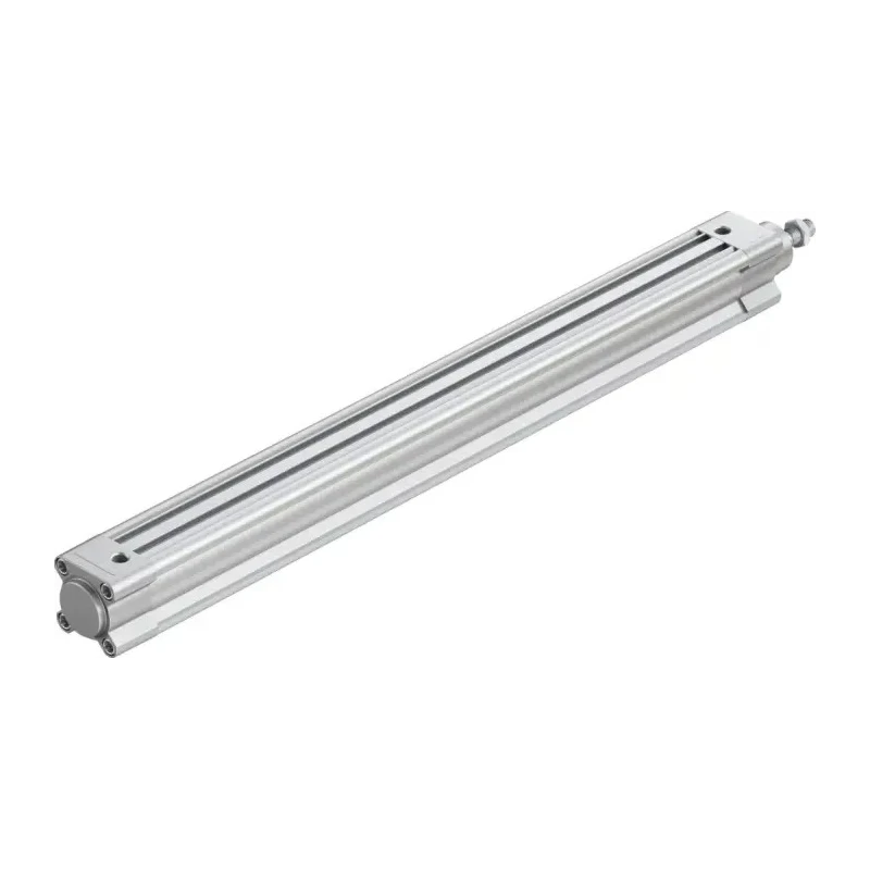 Festo Pneumatic Piston Rod Cylinder DSBC-32-400-PPSA-N3, 32mm Bore, 400mm Stroke, Double Acting, 12 bar Aluminium
