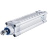 Festo Pneumatic Piston Rod Cylinder, Double Acting, Aluminium Body, Air Cushion, 40mm Bore, 150mm Stroke DSBC-40-150-PPVA-N3