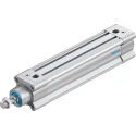 Festo Pneumatic Piston Rod Cylinder, Double Acting, Aluminium Body, Air Cushion, 40mm Bore, 150mm Stroke DSBC-40-150-PPVA-N3