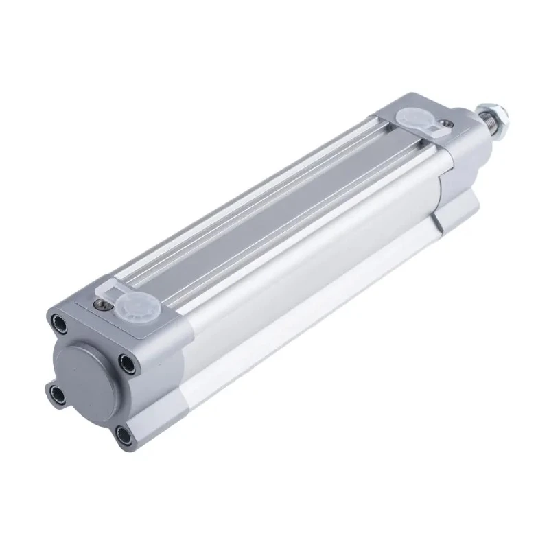 Festo Pneumatic Piston Rod Cylinder, Double Acting, Aluminium Body, Air Cushion, 40mm Bore, 150mm Stroke DSBC-40-150-PPVA-N3