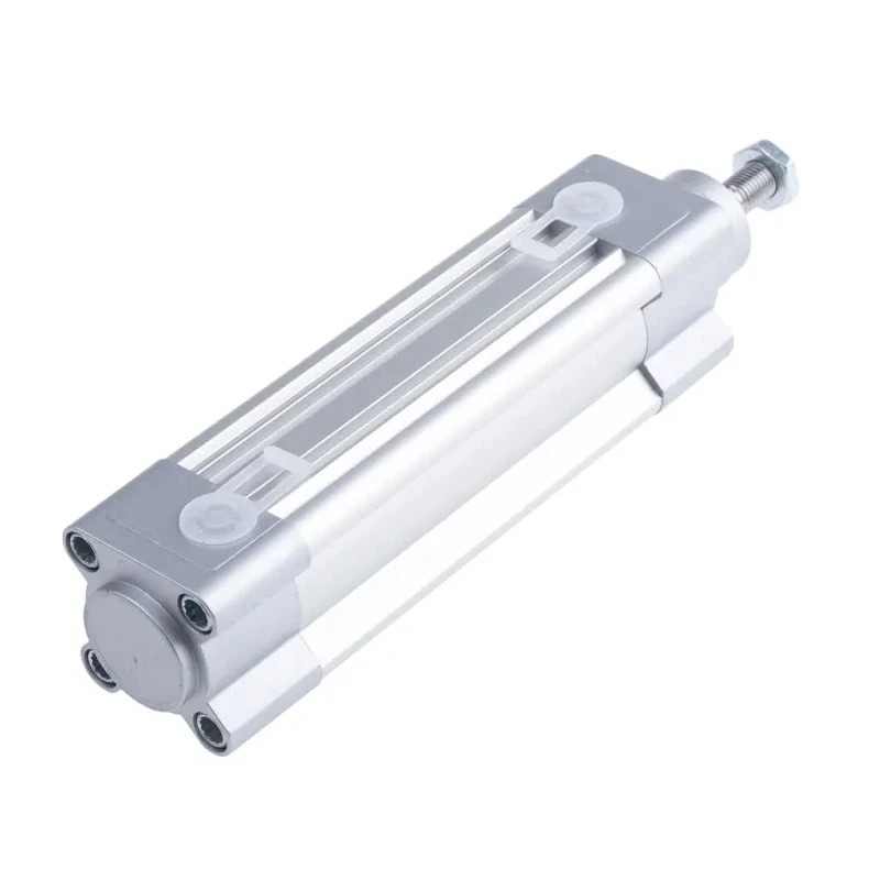 Festo Pneumatic Piston Rod Cylinder DSBC-32-80-PPSA-N3, 32mm Bore, 80mm Stroke, Double Acting, Aluminium Body, 12 bar