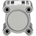 Festo Pneumatic Piston Rod Cylinder, Double Acting, Aluminium Body, Air Cushion, 40mm Bore, 150mm Stroke DSBC-40-150-PPVA-N3