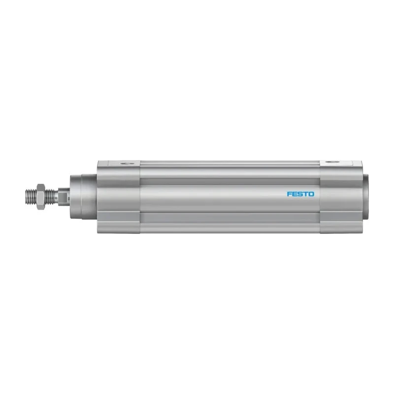Festo Pneumatic Piston Rod Cylinder DSBC-32-80-PPSA-N3, 32mm Bore, 80mm Stroke, Double Acting, Aluminium Body, 12 bar