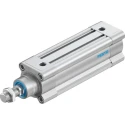 Festo Pneumatic Piston Rod Cylinder DSBC-32-50-PPSA-N3, 32mm Bore, 50mm Stroke, Double Acting, Aluminium Body