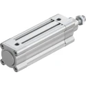Festo Pneumatic Piston Rod Cylinder DSBC-32-50-PPSA-N3, 32mm Bore, 50mm Stroke, Double Acting, Aluminium Body