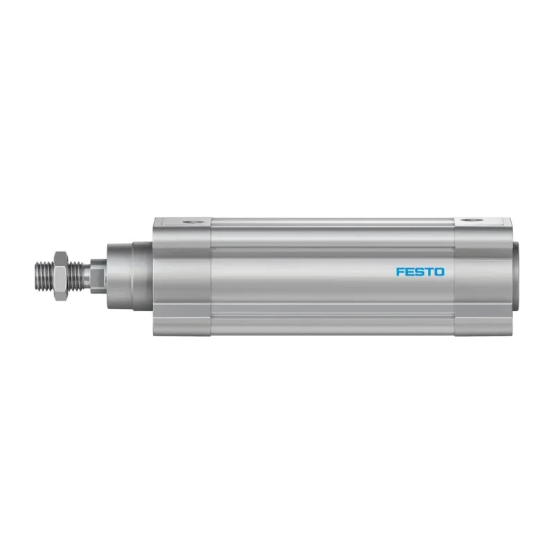 Festo Pneumatic Piston Rod Cylinder DSBC-32-50-PPSA-N3, 32mm Bore, 50mm Stroke, Double Acting, Aluminium Body