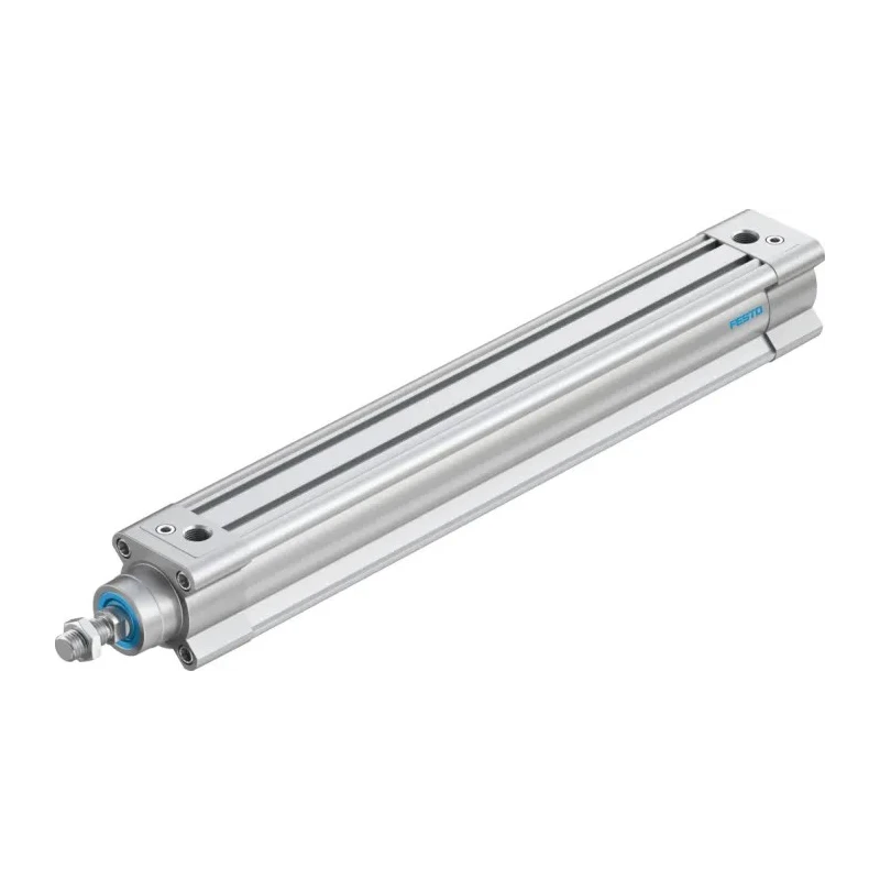 Festo DSBC Series Pneumatic Piston Rod Cylinder, 40mm Bore, 300mm Stroke, Double Acting, Aluminium Body, DSBC-40-300-PPVA-N3