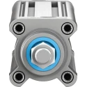 Festo DSBC Series Pneumatic Piston Rod Cylinder, 40mm Bore, 300mm Stroke, Double Acting, Aluminium Body, DSBC-40-300-PPVA-N3