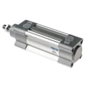 Festo DSBC-40-50-PPSA-N3 Pneumatic Piston Rod Cylinder, 40mm Bore, 50mm Stroke, Aluminium Body, Double Acting