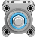 Festo DSBC-40-50-PPSA-N3 Pneumatic Piston Rod Cylinder, 40mm Bore, 50mm Stroke, Aluminium Body, Double Acting