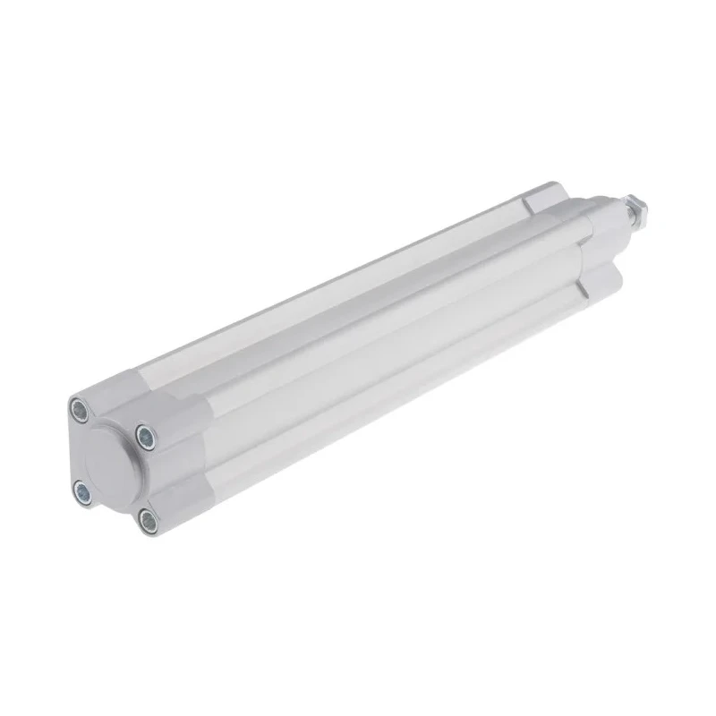 Festo DSBC-32-200-PPSA-N3 Pneumatic Piston Rod Cylinder, 32mm Bore, 200mm Stroke, Double Acting, Aluminium Body
