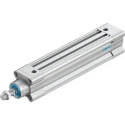 Festo Pneumatic Piston Rod Cylinder 32mm Bore, 125mm Stroke, Double Acting, Aluminium Body, DSBC-32-125-PPSA-N3