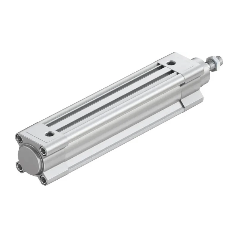 Festo Pneumatic Piston Rod Cylinder 32mm Bore, 125mm Stroke, Double Acting, Aluminium Body, DSBC-32-125-PPSA-N3