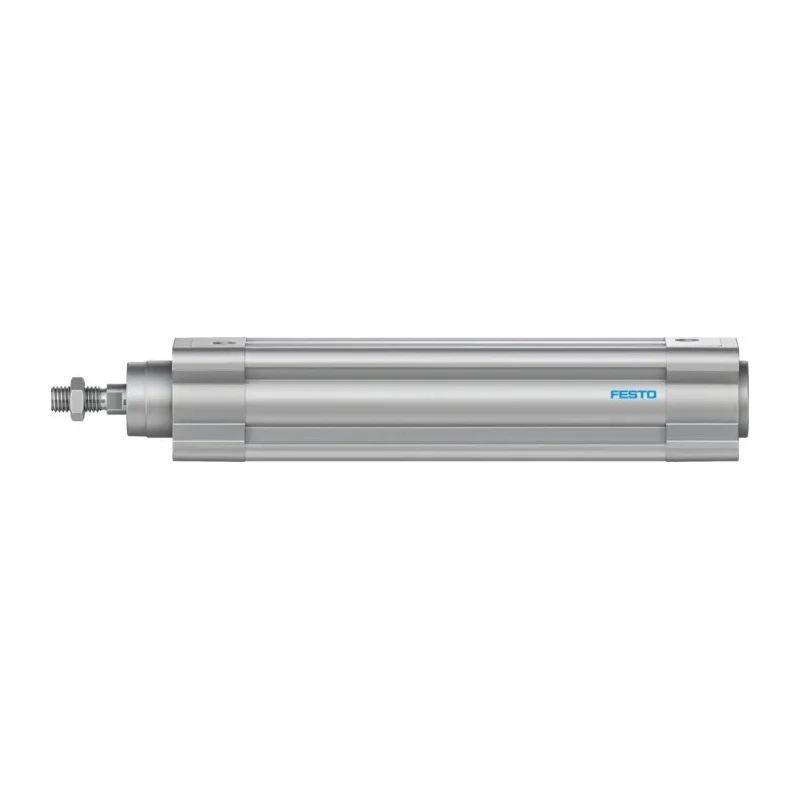 Festo Pneumatic Piston Rod Cylinder 32mm Bore, 125mm Stroke, Double Acting, Aluminium Body, DSBC-32-125-PPSA-N3