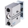 Festo DFM Series Pneumatic Guided Cylinder Double Acting 20mm Bore, 20mm Stroke, 10 bar, DFM-20-20-P-A-KF