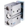 Festo Pneumatic Guided Cylinder DFM-25-20-P-A-GF, 25mm Bore, 20mm Stroke, Double Acting, 10 Bar Max Pressure