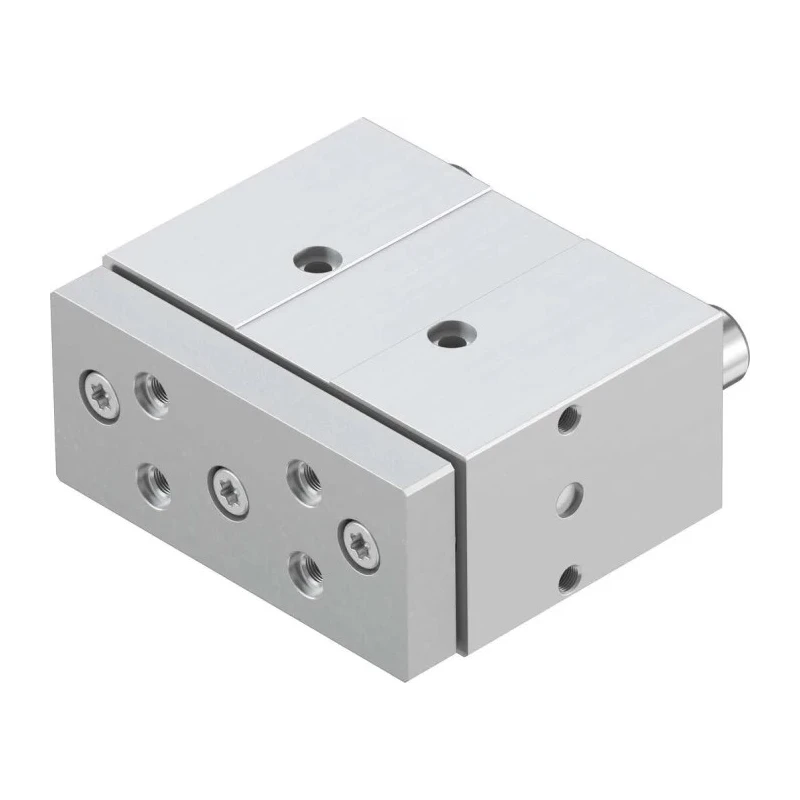 Festo Pneumatic Guided Cylinder DFM-25-20-P-A-GF, 25mm Bore, 20mm Stroke, Double Acting, 10 Bar Max Pressure