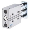 Festo Pneumatic Guided Cylinder, 20mm Bore, Double Acting, 50mm Stroke, 10 Bar, High Alloy Stainless Steel DFM-20-50-P-A-GF