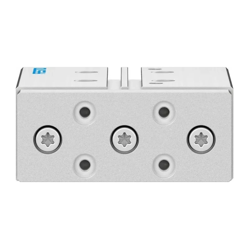 Festo Pneumatic Guided Cylinder, 20mm Bore, Double Acting, 50mm Stroke, 10 Bar, High Alloy Stainless Steel DFM-20-50-P-A-GF