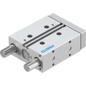 Festo Pneumatic Guided Cylinder, 20mm Bore, Double Acting, 50mm Stroke, 10 Bar, High Alloy Stainless Steel DFM-20-50-P-A-GF