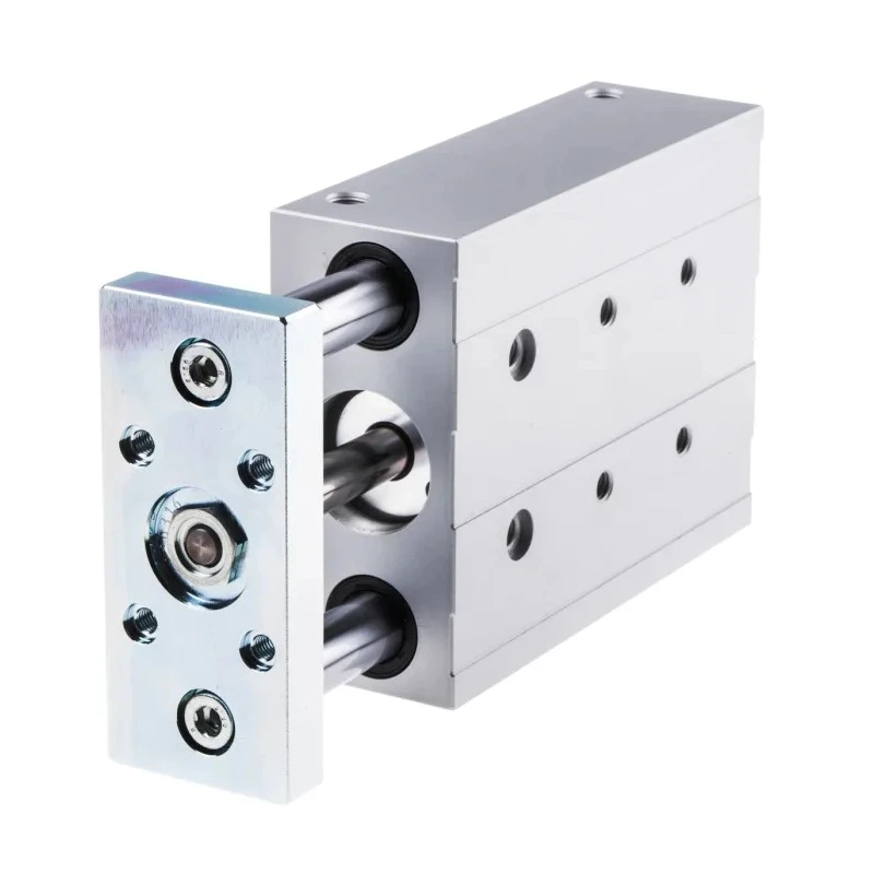 Festo DFM-32-100-P-A-KF Pneumatic Guided Cylinder, 32mm Bore, 100mm Stroke, Double Acting, 10 bar, Ball Bearing, Germany