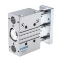 Festo Pneumatic Guided Cylinder, Double Acting, 50mm Bore, 50mm Stroke, Ball Bearing, 10 bar, Through Hole DFM-50-50-P-A-KF