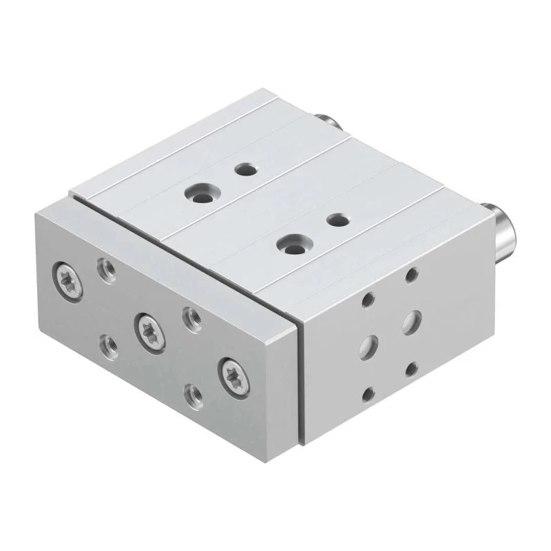 Festo Pneumatic Guided Cylinder, Double Acting, 32mm Bore, 40mm Stroke, DFM-32-40-P-A-GF