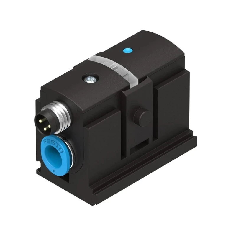 Festo  Pressure Sensor IP40, 0–10 bar, NPN/PNP Switch Output, 15–30V DC, 6 mm Tubing, Bracket Mount