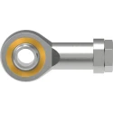 Festo Rod Clevis for Pneumatic Cylinder SGS-M8, Galvanised Steel, M8 Size, CRC 1, -40 to 150°C
