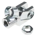 Festo Rod Clevis SG-M16X1,5 for Pneumatic Cylinder, Galvanised Steel, M16 x 1.5 Thread