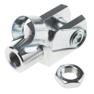 Festo Rod Clevis SG-M16X1,5 for Pneumatic Cylinder, Galvanised Steel, M16 x 1.5 Thread