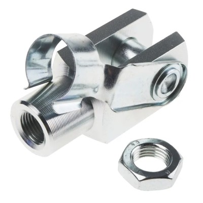 Festo Rod Clevis SG-M16X1,5 for Pneumatic Cylinder, Galvanised Steel, M16 x 1.5 Thread