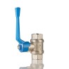 Festo Brass 2/2-Way Ball Valve, 1 Bar, Manual, High Flow Rate QH-1/2