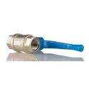 Festo Brass 2/2-Way Ball Valve, 1 Bar, Manual, High Flow Rate QH-1/2