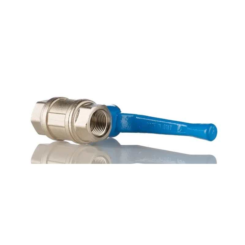 Festo Brass 2/2-Way Ball Valve, 1 Bar, Manual, High Flow Rate QH-1/2