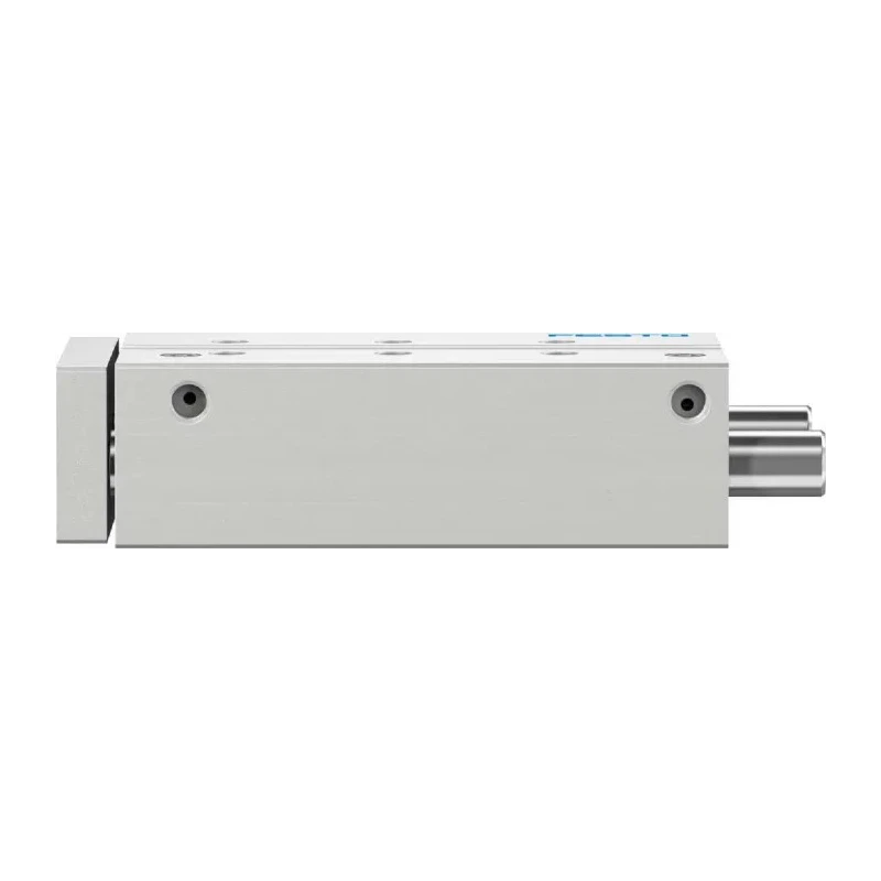 Festo Pneumatic Guided Cylinder 40mm Bore, 100mm Stroke, Double Acting, Anodised Aluminium Body, DFM-40-100-P-A-GF