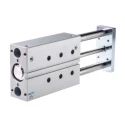 Festo Pneumatic Guided Cylinder 40mm Bore, 200mm Stroke, Double Acting, DFM-40-200-P-A-GF