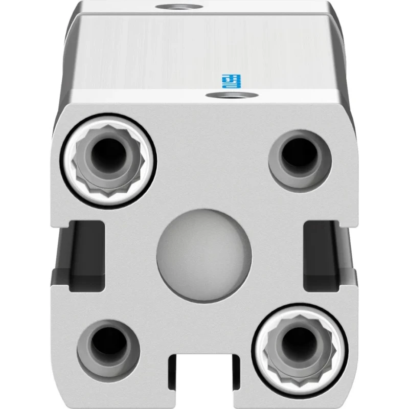 Festo Pneumatic Cylinder 16mm Bore, 50mm Stroke, Double Acting, Aluminium Body, Flexible Cushioning, Through ADN-16-50-I-P-A