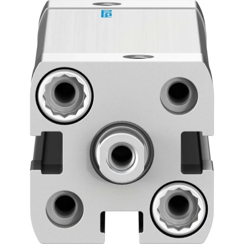 Festo Pneumatic Cylinder 16mm Bore, 50mm Stroke, Double Acting, Aluminium Body, Flexible Cushioning, Through ADN-16-50-I-P-A