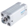 Festo Pneumatic Cylinder ADN-20-40-I-P-A 20mm Bore, 40mm Stroke, Double Acting, Aluminium, 10 Bar