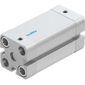 Festo Pneumatic Cylinder ADN-20-40-I-P-A 20mm Bore, 40mm Stroke, Double Acting, Aluminium, 10 Bar