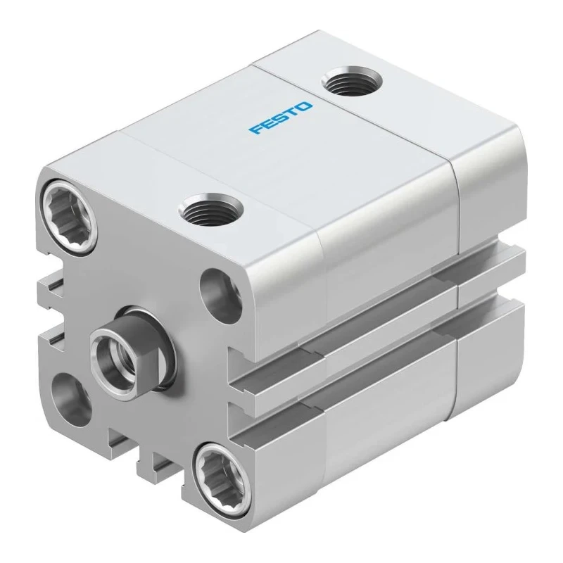 Festo Pneumatic Cylinder, Double Acting, 32mm Bore, 15mm Stroke, Aluminium Body ADN-32-15-I-P-A