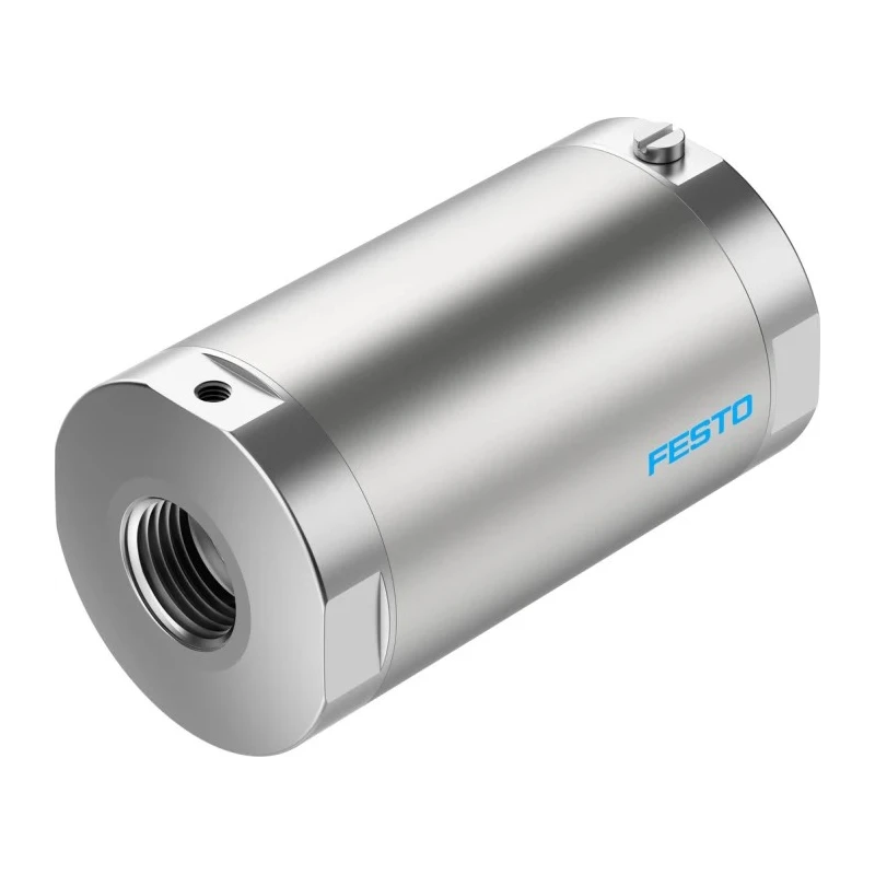 Festo Pinch Valve, Pneumatic 2/2-Way, Aluminium Alloy Body, Threaded Female Inlet & Outlet, 6 bar VZQA-C-M22C-15-GG-V2V4E-6