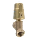Festo Angle Seat Pneumatic Valve 10 Bar 1 Inch Threaded, Gunmetal, NC, Spring Return VZXF-L-M22C-M-B-G1-230-H3B1-50-10