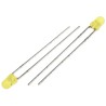Kingbright Yellow LED 3mm Through Hole, 6V, L-934YD-5V