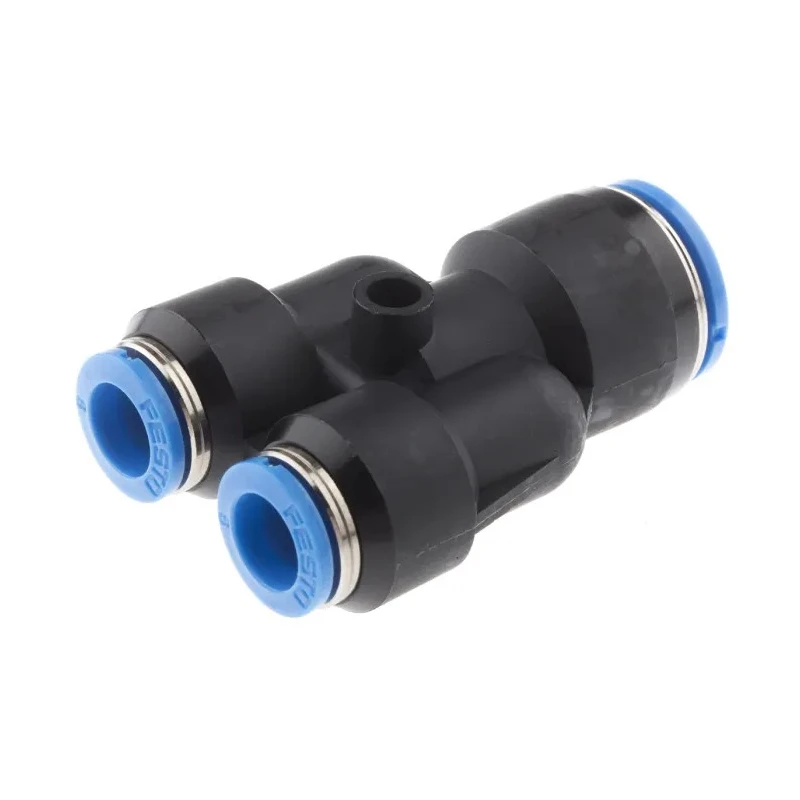 Festo Polybutylene Terephthalate Pneumatic Fitting Push-in 12 mm, QSY Series QSY-12-8
