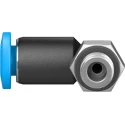 Festo Polybutylene Terephthalate Pneumatic Fitting, 90° Elbow, M5 Male Thread, 4mm Push-in QSML-M5-4