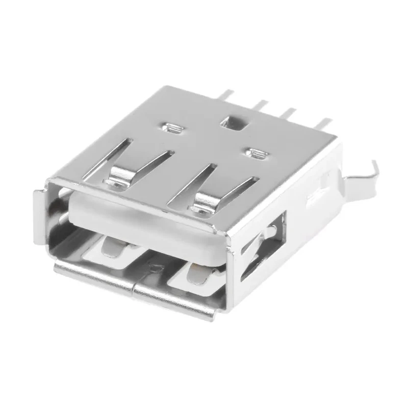 Wurth Elektronik Straight Through Hole Female USB Type A USB Connector, USB 2.0, 1 Port, 1.5A, 30V 614004135023